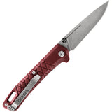 Gerber Zilch Linerlock Drab Red GFN Folding 7Cr17MoV Stainless Pocket Knife 4069