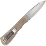 Gerber Mansfield Slip Joint Tan Micarta Folding D2 Steel Pocket Knife 4120