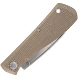 Gerber Mansfield Slip Joint Tan Micarta Folding D2 Steel Pocket Knife 4120