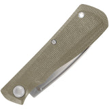Gerber Mansfield Slip Joint Green Micarta Folding D2 Steel Pocket Knife 4122