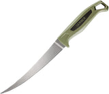 Gerber Ceviche Fixed Blade Knife Green Polypropylene 7" Fillet Point 4132