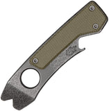 Gerber Chonk Stainless & Green Micarta Pry Bar Multi-Tool 4143