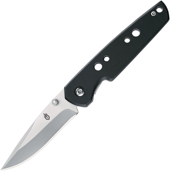 Gerber SB Linerlock Bead Blast Stainless Black Folding Pocket Knife 41535
