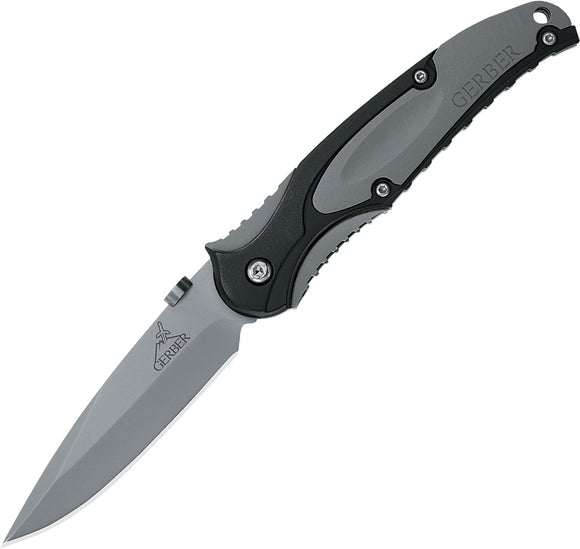 Gerber PR Linerlock Bead Blast Softgrip Folding Pocket Knife 41579