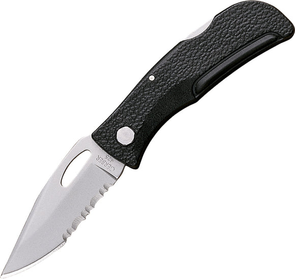 Gerber E-Z Out Junior Serrated Bead Blast Folding Pocket Knife 6551