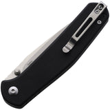 Ganzo Knives Linerlock Black G10 8Cr14MoV Tool Steel Folding Pocket Knife 6804BK