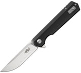 Ganzo Knives Firebird Pocket Knife Linerlock Black G10 Folding D2 Steel H11SBK