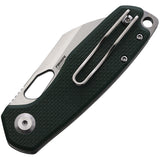 Ganzo Knives Firebird Linerlock Green G10 D2 Tool Steel Folding Pocket Knife FH924GB