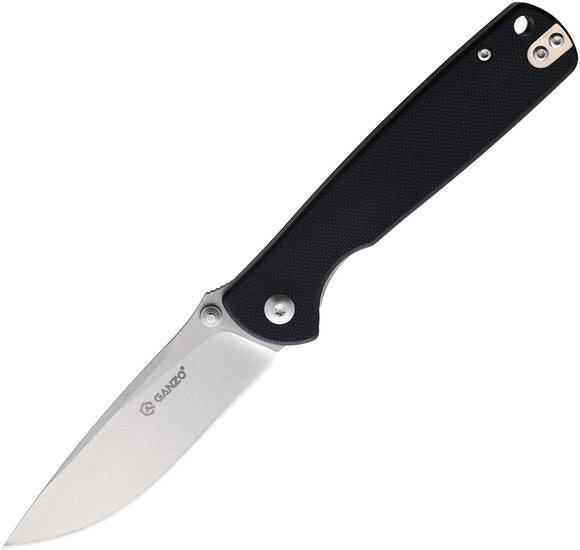 Ganzo Knives Linerlock Black G10 Folding 8Cr14MoV Steel Pocket Knife G6805BK
