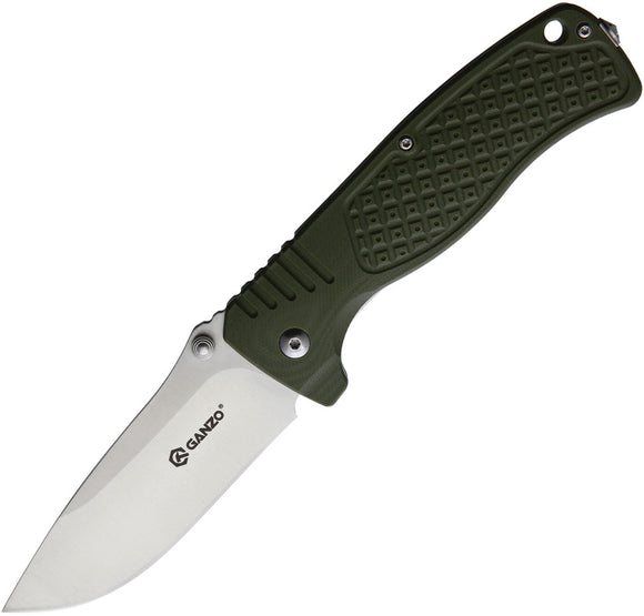 Ganzo Knives G722 Framelock Green Folding Knife 722gr