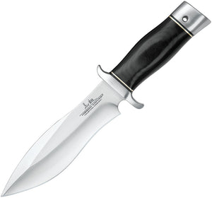GIL HIBBEN 8.75" Alaskan Boot Micarta Handle Knife + Black Leather Sheath 5055