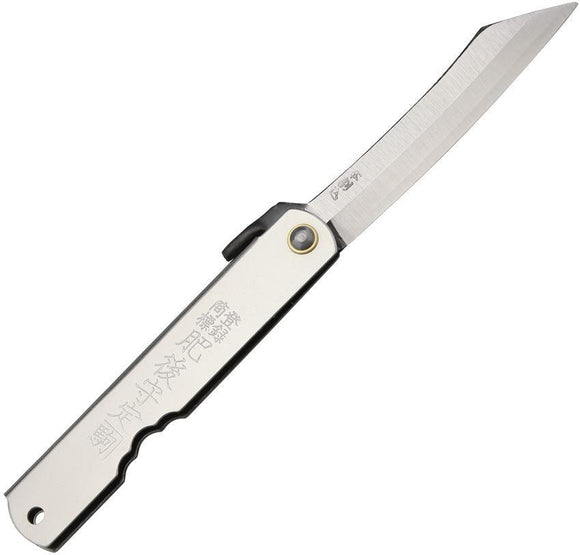Higonokami Knives Triple Layered SK Silver Folding Pocket Knife
