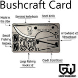 Grim Workshop Bushcraft Card d005