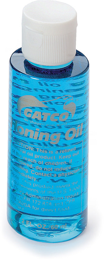 Gatco Honing Oil 2 oz Logo Bottle 11022