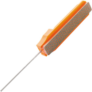 Gatco Coarse Diamond Hone Orange Smooth ABS 8.5" Knife Sharpening Rod 16001