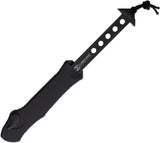 Heretic Knives Automatic Hydra Knife OTF Black Aluminum MagnaCut Serrated Tanto Blade 0062B