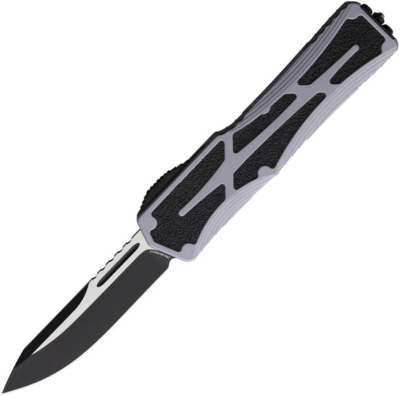 Heretic Knives Automatic Colossus Knife OTF Gray Aluminum CPM-MagnaCut Blade 03910AGRAY