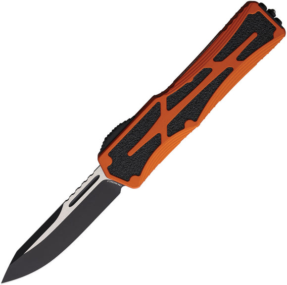 Heretic Knives Automatic Colossus Knife OTF Orange Aluminum CPM-MagnaCut Blade 03910AORG
