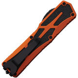 Heretic Knives Automatic Colossus Knife OTF Orange Aluminum CPM-MagnaCut Blade 03910AORG