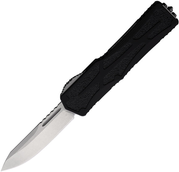 Heretic Knives Automatic Colossus Knife OTF Black Aluminum CPM-MagnaCut Blade 0392A