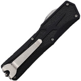 Heretic Knives Automatic Colossus Knife OTF Black Aluminum CPM-MagnaCut Blade 0402B