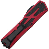 Heretic Knives Automatic Colossus Knife OTF Red Aluminum CPM-MagnaCut Blade 0406ARED