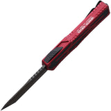 Heretic Knives Automatic Colossus Knife OTF Red Aluminum CPM-MagnaCut Blade 0406ARED