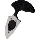 Heretic Knives Sleight Black Aluminum CPM-20CV Push Dagger W/ Sheath 0502C