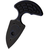 Heretic Knives Sleight Black & Blue Aluminum 20CV Push Dagger w/ Sheath 0508ABRKBLU