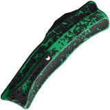 Heretic Knives Automatic ROC OTF Knife Toxic Green Aluminum CPM-MagnaCut Blade 06014ABRKTGR