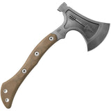 TOPS Knives Hammer Hawk 1075 Steel Full Tang Axe Hatchet OD Green 14.5"