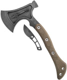 TOPS Knives Hammer Hawk Arrow Mark Ax w/ Backup Fixed Blade Knife Combo