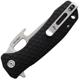 Honey Badger Knives Large Easy Open Linerlock Black Folding Pocket Knife 1051