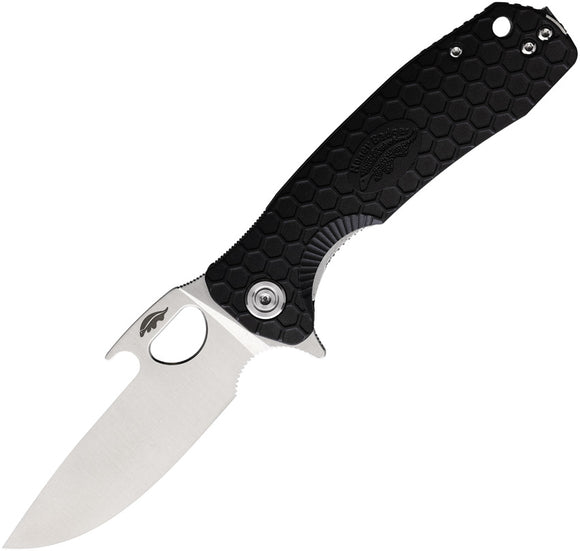 Honey Badger Knives Medium Easy Opener Linerlock Black Folding Pocket Knife 1061