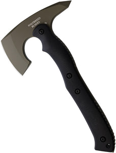 Halfbreed Blades Compact Doutone Black G10 K110 Steel Rescue Axe CRA02BO