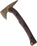 Halfbreed Blades Large Brown G10 K110 Steel Rescue Axe LRA01DE