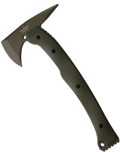 Halfbreed Blades Large OD Green G10 K110 Steel Rescue Axe LRA01ODG