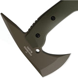 Halfbreed Blades Large OD Green G10 K110 Steel Rescue Axe LRA01ODG