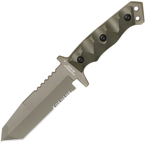 Halfbreed Blades Medium Infantry Gen 2 G10 K110 Fixed Blade Knife MIK02G2ODG