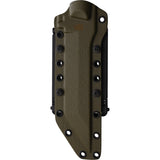 Halfbreed Blades Medium Infantry Green G10 K110 Fixed Blade Knife MIK05POD