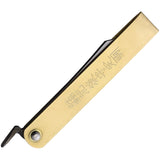 Higonokami Tateori Style Stainless Brass Folding SK5 Carbon Steel Pocket Knife 10TATEB