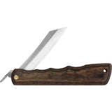 Higonokami Woody Brown Wood Folding VG-10 Stainless Pocket Knife BL138