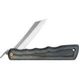 Higonokami Woody Blue Wood Folding VG-10 Stainless Pocket Knife BL140