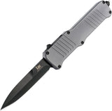 Heckler & Koch Automatic Hk Incursion Knife OTF Gray Aluminum 154CM Stainless Blade 54092