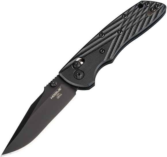 Hogue Deka ABLE Lock Black G10 Handle Stainless Steel Folding Knife 24276