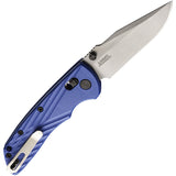 Hogue Deka ABLE Lock Blue Polymer Folding MagnaCut Pocket Knife 24373