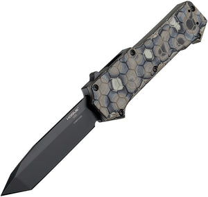 Hogue Automatic Compound Knife OTF Camo G10 CPM-S30V Stainless Clip Pt Blade