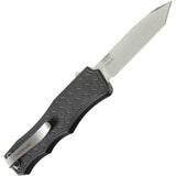 Hogue Automatic Exploit Knife OTF Black Aluminum CPM-S30V Stainless Tanto Blade 34040
