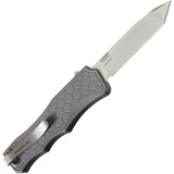 Hogue Automatic Exploit Knife OTF Gray Aluminum CPM-S30V Stainless Tanto Blade 34042