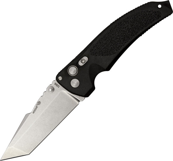 Hogue EX-03 Button Lock Tanto Black Folding Knife 34340